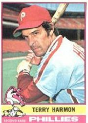1976 Topps Baseball Cards      247     Terry Harmon